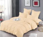Lenjerie de pat bumbac finet creponat – 6 piese, Model 5942 - imagine 2