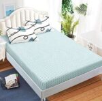 Lenjerie de pat bumbac finet cu elastic – 4 piese, Model 12937