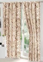 Lenjerie de pat bumbac finet cu elastic – 6 piese + 2 Draperii, Model 13923
