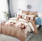 Lenjerie de pat bumbac finet cu elastic – 6 piese, Model 11502 - imagine 2