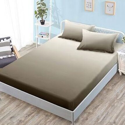 Lenjerie de pat bumbac finet cu elastic – 6 piese, Model 15015