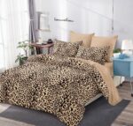Lenjerie de pat bumbac finet cu elastic – 6 piese, Model 15489 - imagine 2