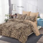 Lenjerie de pat bumbac finet cu elastic – 6 piese, Model 15489 - imagine 2