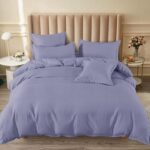 Lenjerie de pat bumbac finet cu elastic – 6 piese, Model 5286