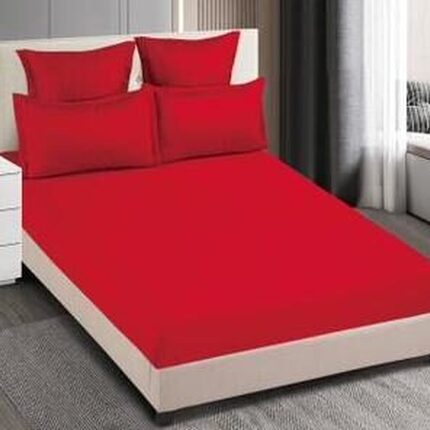 Lenjerie de pat bumbac finet cu elastic – Deluxe – 6 piese, Model 14692