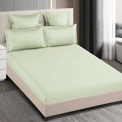 Lenjerie de pat bumbac finet cu elastic – Deluxe – 6 piese, Model 14697