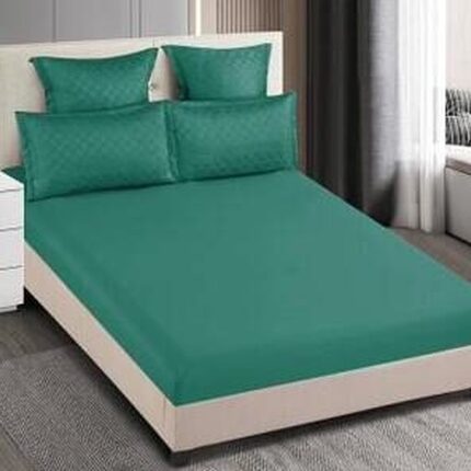 Lenjerie de pat bumbac finet cu elastic – Deluxe – 6 piese, Model 14700