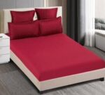 Lenjerie de pat bumbac finet cu elastic – Deluxe – 6 piese, Model 14701