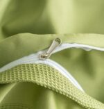 Lenjerie de pat bumbac finet cu elastic Premium – 4 piese, Model 11729 - imagine 4