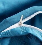 Lenjerie de pat bumbac finet cu elastic Premium – 4 piese, Model 11730 - imagine 4