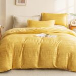 Lenjerie de pat bumbac finet cu elastic Premium – 4 piese, Model 12437