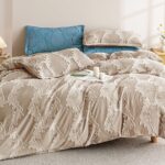 Lenjerie de pat bumbac finet cu elastic Premium – 4 piese, Model 12451