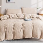 Lenjerie de pat bumbac finet cu elastic Premium – 4 piese, Model 12458