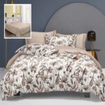 Lenjerie de pat bumbac finet Elegance – 6 piese, Model 10299