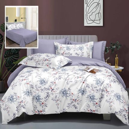 Lenjerie de pat bumbac finet Elegance – 6 piese, Model 10301
