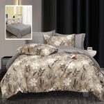 Lenjerie de pat bumbac finet Elegance – 6 piese, Model 10309