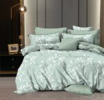 Lenjerie de pat bumbac finet Exclusive – 6 piese, Model 15128 - imagine 2