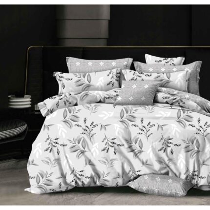Lenjerie de pat bumbac finet Exclusive – 6 piese, Model 15138 - imagine 2