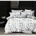 Lenjerie de pat bumbac finet Exclusive – 6 piese, Model 15139 - imagine 2