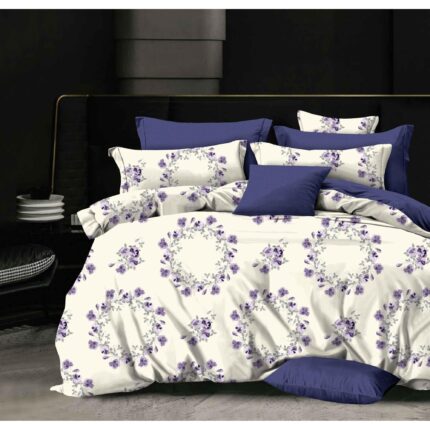 Lenjerie de pat bumbac finet Exclusive – 6 piese, Model 15145 - imagine 2