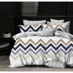 Lenjerie de pat bumbac finet Exclusive – 6 piese, Model 15146 - imagine 2