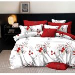 Lenjerie de pat bumbac finet Exclusive – 6 piese, Model 15151 - imagine 2