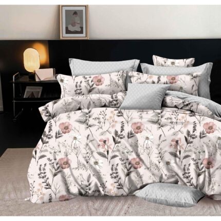 Lenjerie de pat bumbac finet Exclusive – 6 piese, Model 15152 - imagine 2
