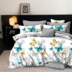 Lenjerie de pat bumbac finet Exclusive – 6 piese, Model 15156 - imagine 2
