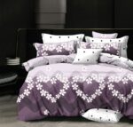 Lenjerie de pat bumbac finet Exclusive – 6 piese, Model 15162 - imagine 2