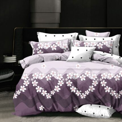 Lenjerie de pat bumbac finet Exclusive – 6 piese, Model 15162 - imagine 2