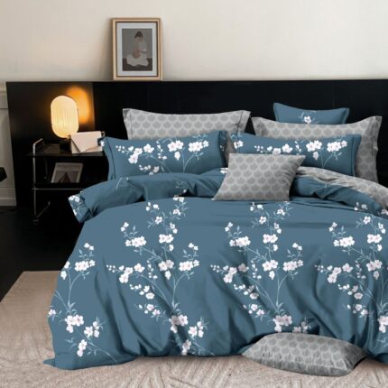 Lenjerie de pat bumbac finet Exclusive – 6 piese, Model 15170 - imagine 2