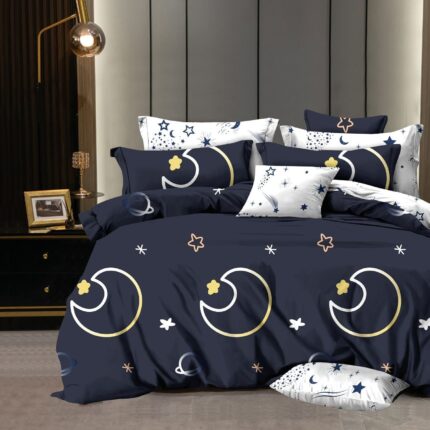 Lenjerie de pat bumbac finet Exclusive – 6 piese, Model 15173 - imagine 2