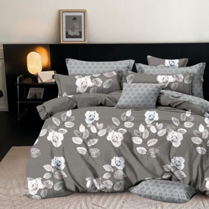 Lenjerie de pat bumbac finet Exclusive – 6 piese, Model 15174 - imagine 2