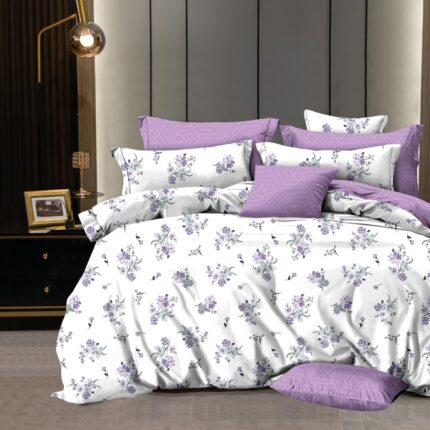 Lenjerie de pat bumbac finet Exclusive – 6 piese, Model 15176 - imagine 2