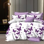 Lenjerie de pat bumbac finet Exclusive – 6 piese, Model 15178 - imagine 2