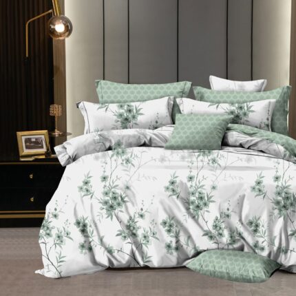 Lenjerie de pat bumbac finet Exclusive – 6 piese, Model 15183 - imagine 2