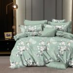 Lenjerie de pat bumbac finet Exclusive – 6 piese, Model 15185 - imagine 2