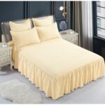 Lenjerie de pat bumbac finet gros uni – 6 piese, Model 4948