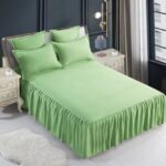 Lenjerie de pat bumbac finet gros uni – 6 piese, Model 4951