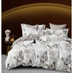 Lenjerie de pat bumbac finet Premium – 6 piese, Model 14707