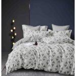 Lenjerie de pat bumbac finet Premium – 6 piese, Model 14710