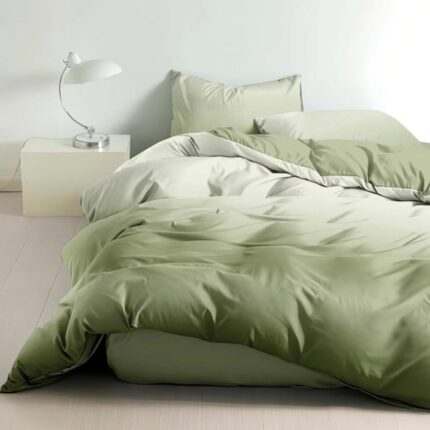 Lenjerie de pat bumbac finet PREMIUM – 6 piese, Model 17830