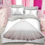 Lenjerie de pat bumbac finet premium – 6 piese, Model 2294