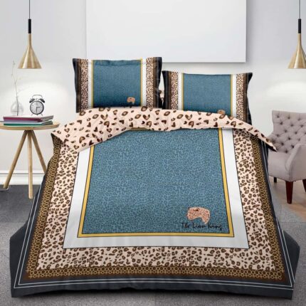 Lenjerie de pat bumbac finet premium – 6 piese, Model 2299