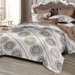 Lenjerie de pat bumbac finet Premium Pucioasa – 6 piese, Model 16402