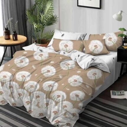 Lenjerie de pat bumbac finet Premium Pucioasa – 6 piese, Model 16404