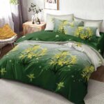 Lenjerie de pat bumbac finet Premium Pucioasa – 6 piese, Model 16411