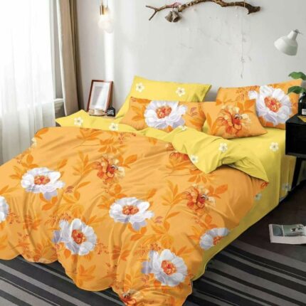 Lenjerie de pat bumbac finet Premium Pucioasa – 6 piese, Model 18387