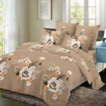 Lenjerie de pat bumbac finet Premium Pucioasa – 6 piese, Model 18399