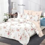Lenjerie de pat bumbac finet Premium Pucioasa – 6 piese, Model 18431